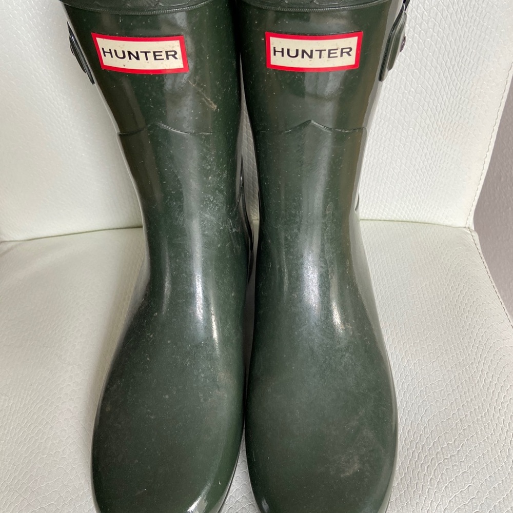 Hunter Refined Short Gloss Rain Boot